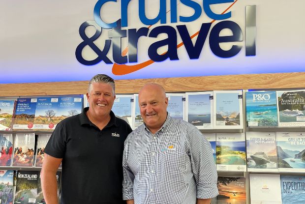With Ballina Cruise & Travel's Mark Brady